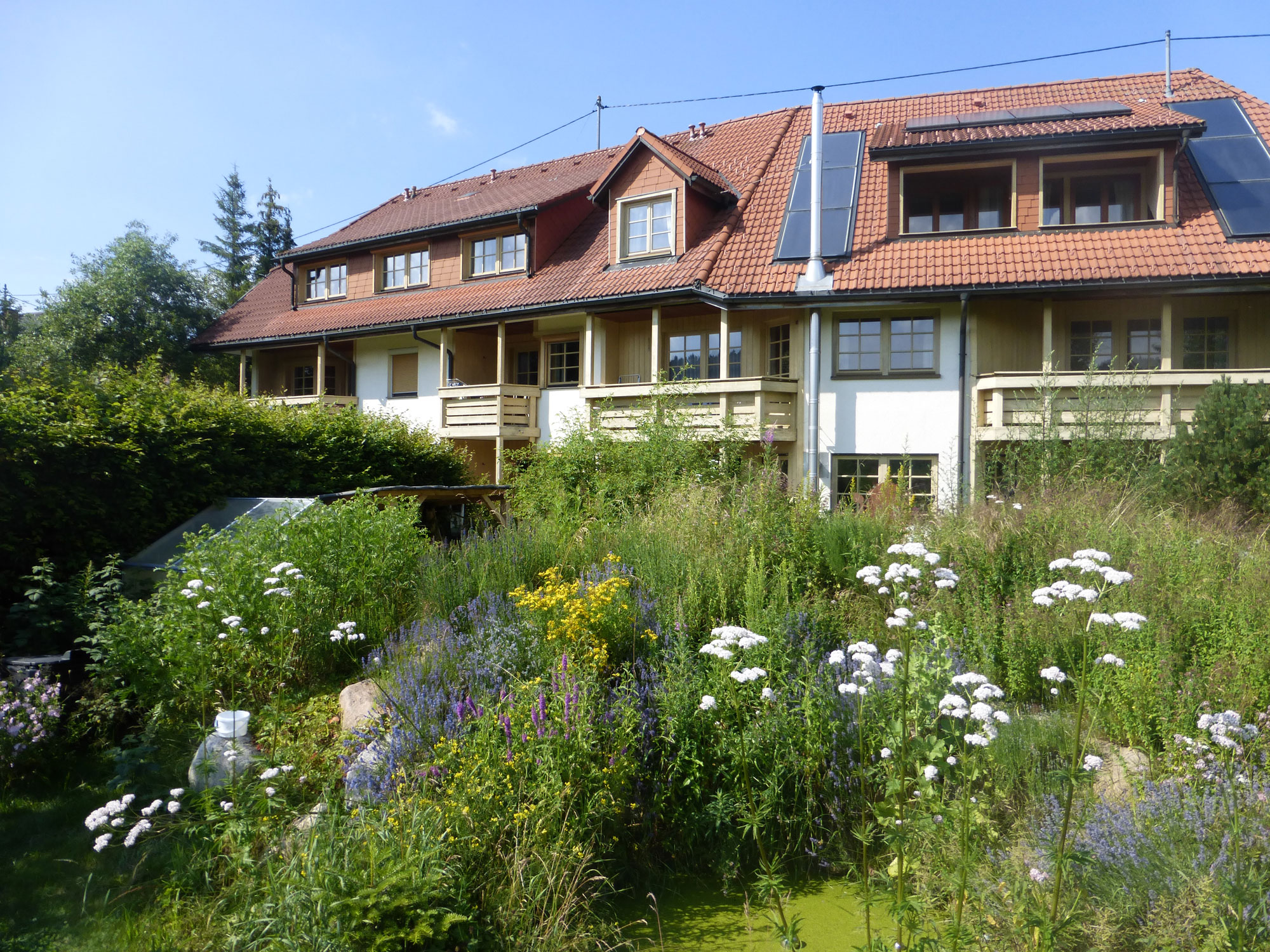 Haus mit Garten
